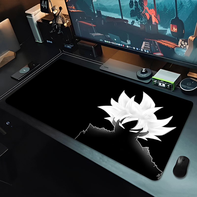 Esports Gaming Pad - DBZ Siyah Anime Mouse Pad Dragon