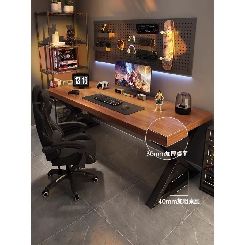 Esports Gaming Station - Ev Ofisi İçin Basit Bilgisayar Masası,