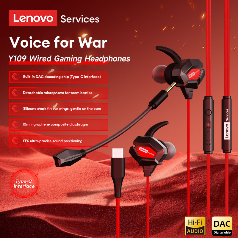 Esports Gaming Mobile - Lenovo Y109 Kablolu Oyun Kulaklığı Köpek