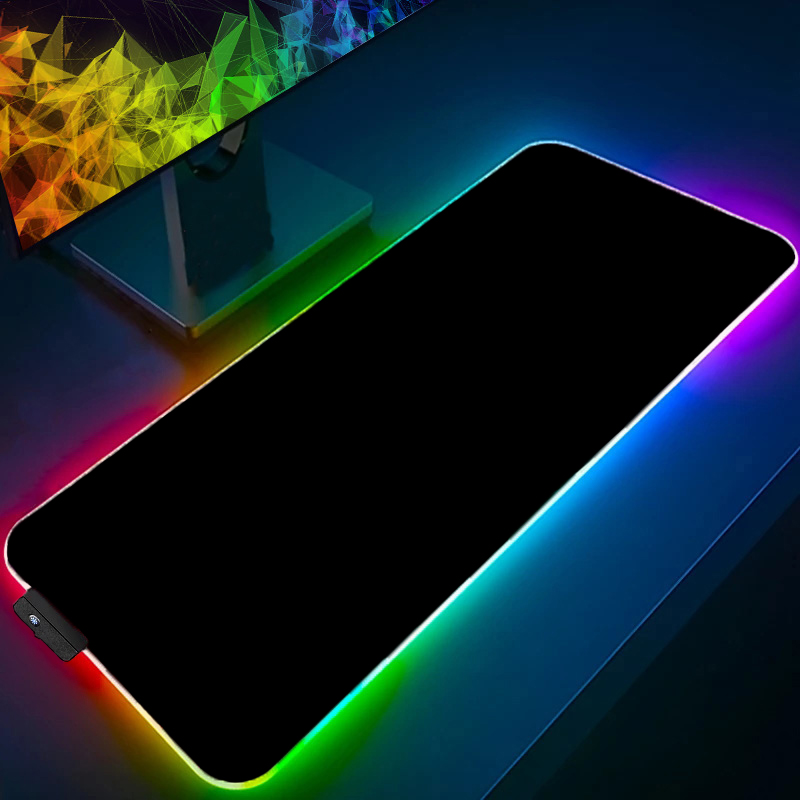 Es5 Esports Rgb Gaming Mouse - Arka Işıklı Mouse Pad S-düz Renk