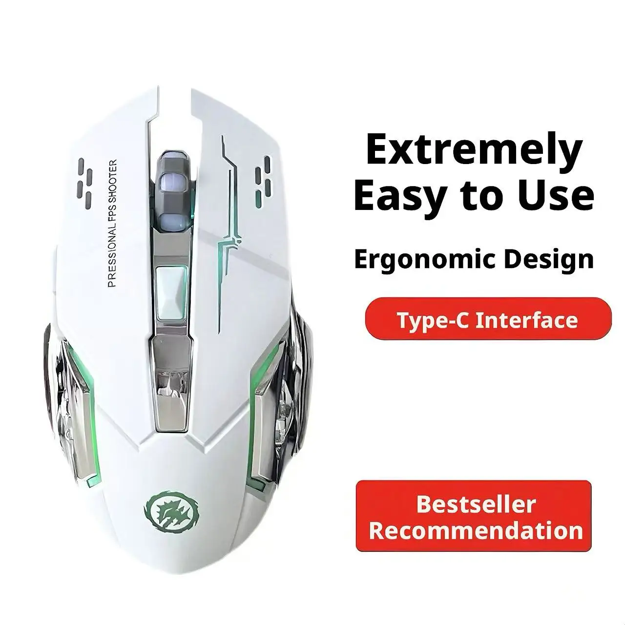 RGB Işık Kablosuz Oyun Faresi  - Es5 Esports Rgb Gaming Mouse incelemesi ve fiyatı