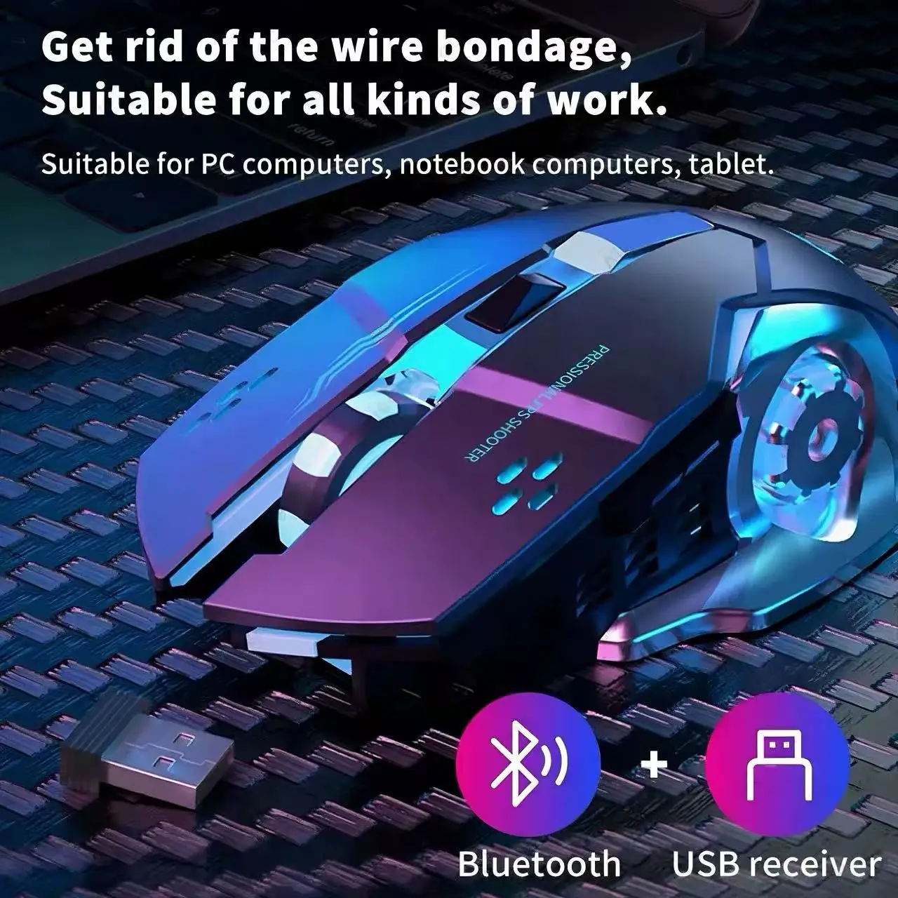RGB Işık Kablosuz Oyun Faresi  - Es5 Esports Rgb Gaming Mouse incelemesi ve fiyatı