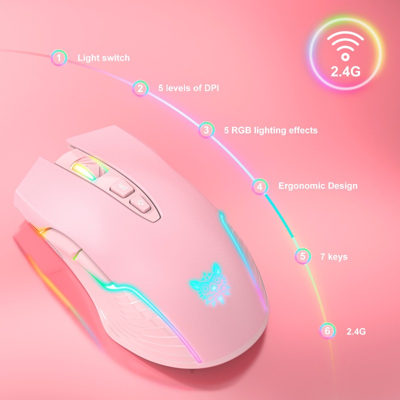 ONIKUMA CW905 Kablosuz/Kablolu - Es5 Esports Rgb Gaming Mouse incelemesi ve fiyatı
