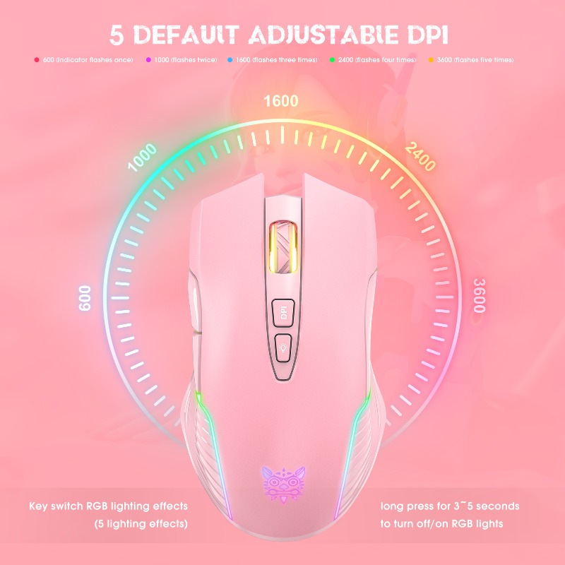 ONIKUMA CW905 Kablosuz/Kablolu - Es5 Esports Rgb Gaming Mouse incelemesi ve fiyatı