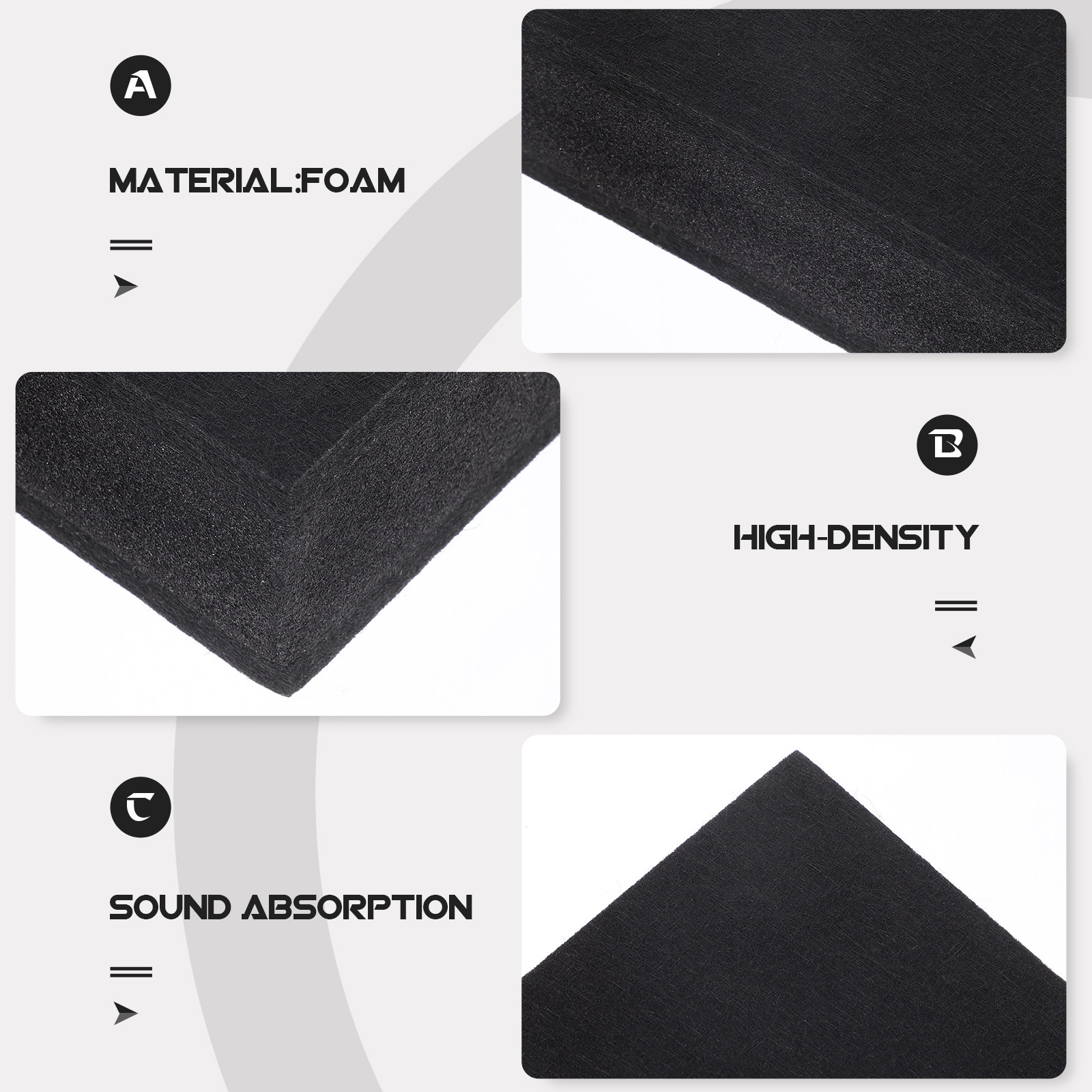 Stüdyo Monitörü Gürültü Yalıtı - Sound Dampening Foam incelemesi ve fiyatı