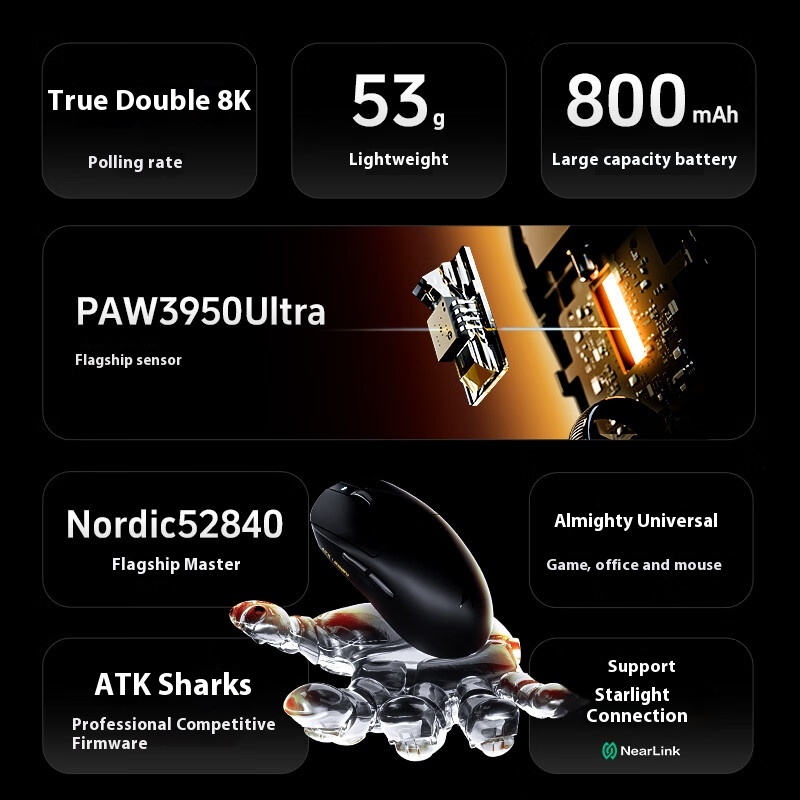 ATK Dragonfly A9 Ultimate+ Oyu - Ultimate Esports Gaming incelemesi ve fiyatı
