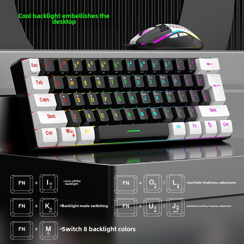 %60 RGB Oyuncu Klavye ve Mouse - Es5 Esports Rgb Gaming Mouse incelemesi ve fiyatı